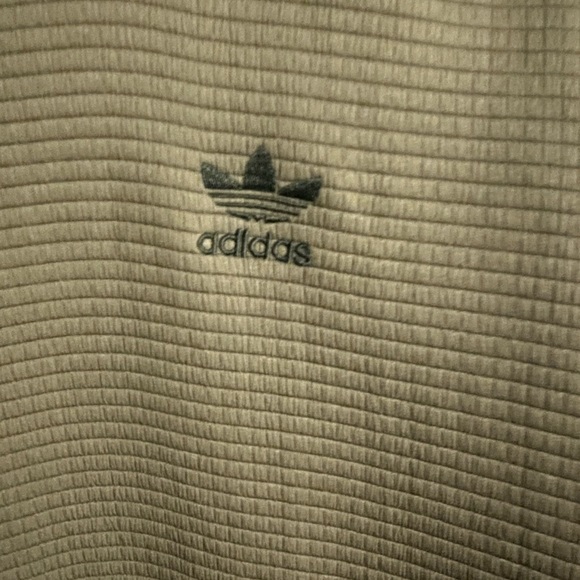 Green Adidas Waffle Bomber Jacket - Picture 4 of 8